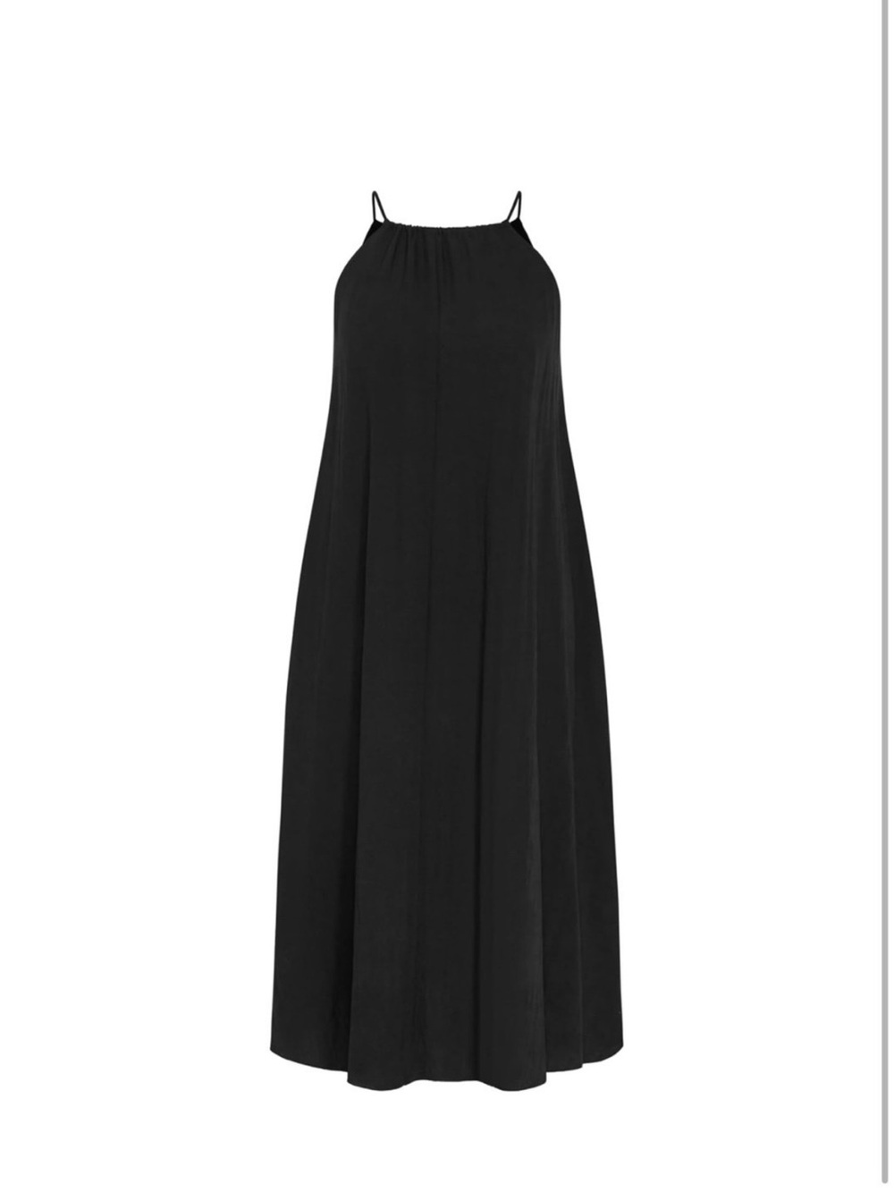 City Chic Black Halter-Style Maxi Dress